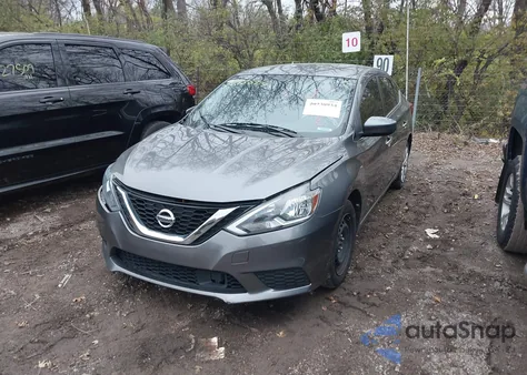 2018 Nissan Sentra S from USA, damaged, VIN 3N1AB7APXJY296724